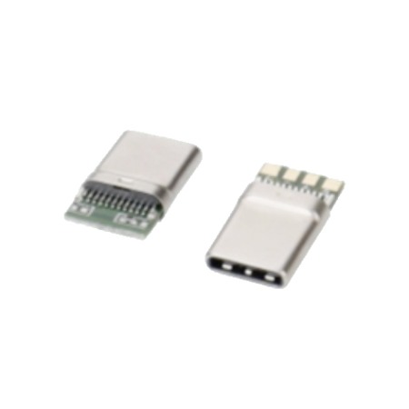 C17031-X04 USB TYPE-C拉伸款2.0 4個焊點(diǎn)